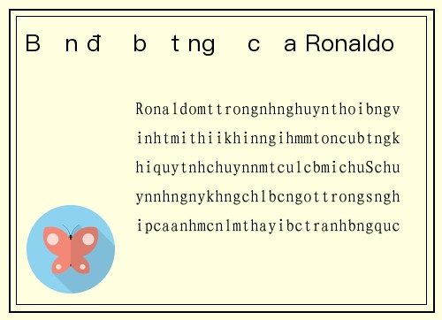 Bến đỗ bất ngờ của Ronaldo